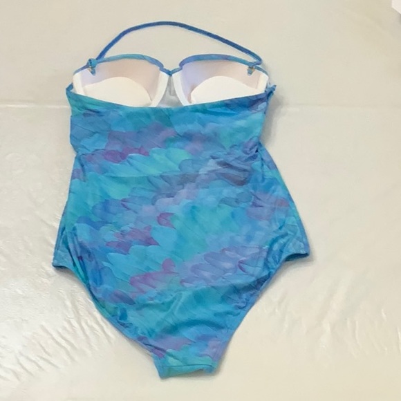 Lisa Blue WINGED ONES Sweetheart Bandeau 1pc - Celestial Blue (#18) - Picture 3 of 16